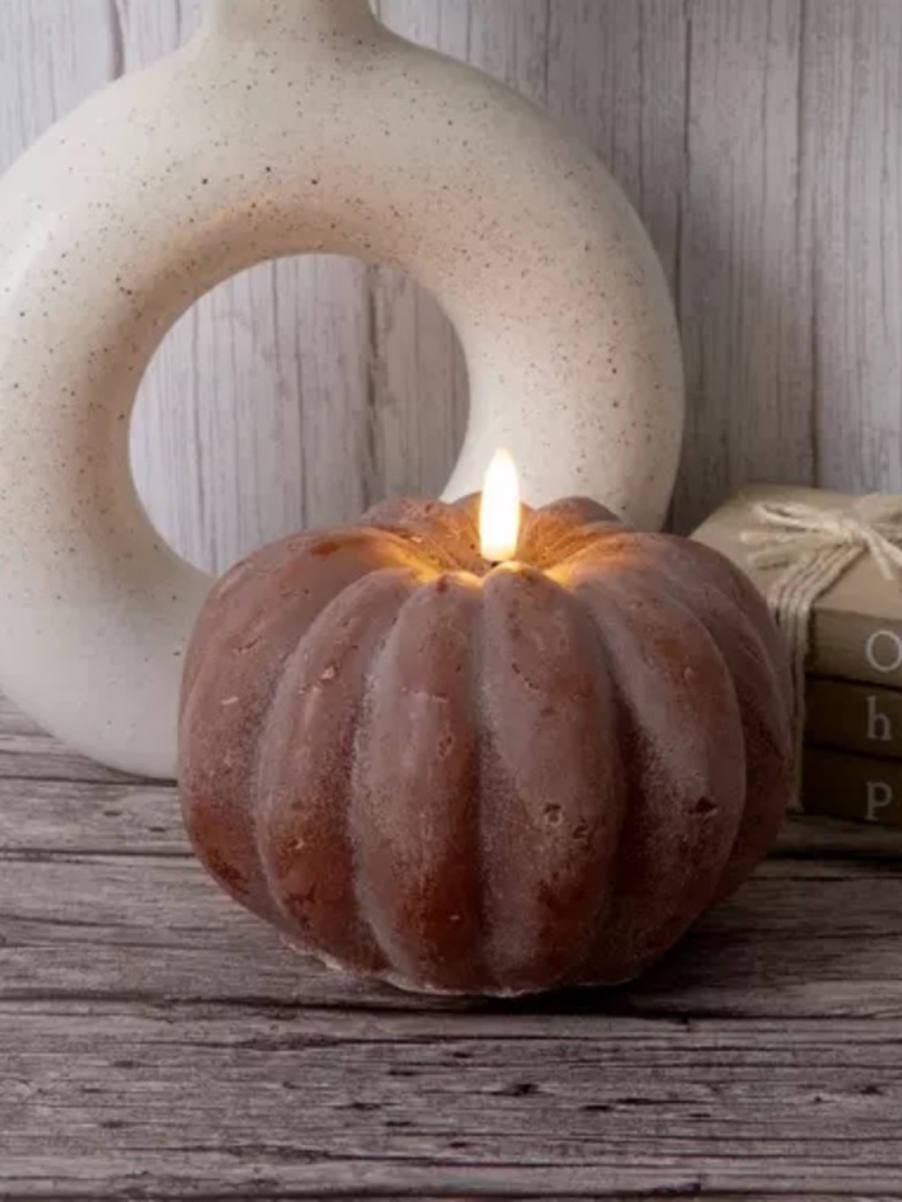 Viral Hobby Lobby Brown LED Pumpkin Candle Fall 2026